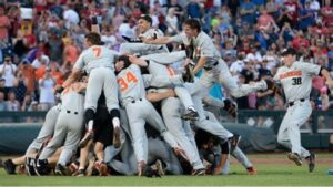 Oregon State Beavers Baseball Winning College World Series
